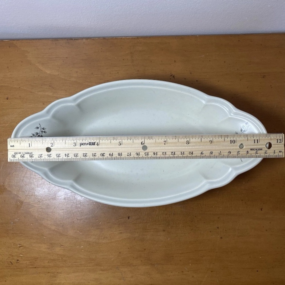 Pfalzgraff Heirloom Oval 11.5” Side Dish Vegetable Bowl Retired Floral Vintage - Picture 5 of 8